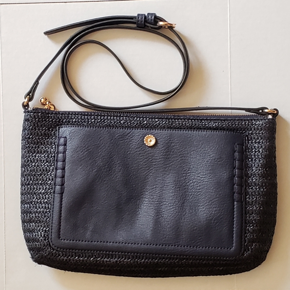 LC Lauren Conrad Blue Crossbody Bag